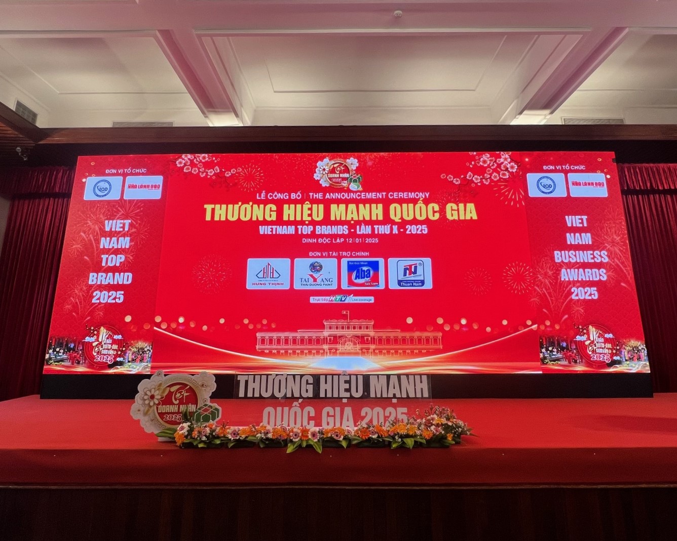 Lễ công bố Thương Hiệu Mạnh Quốc Gia