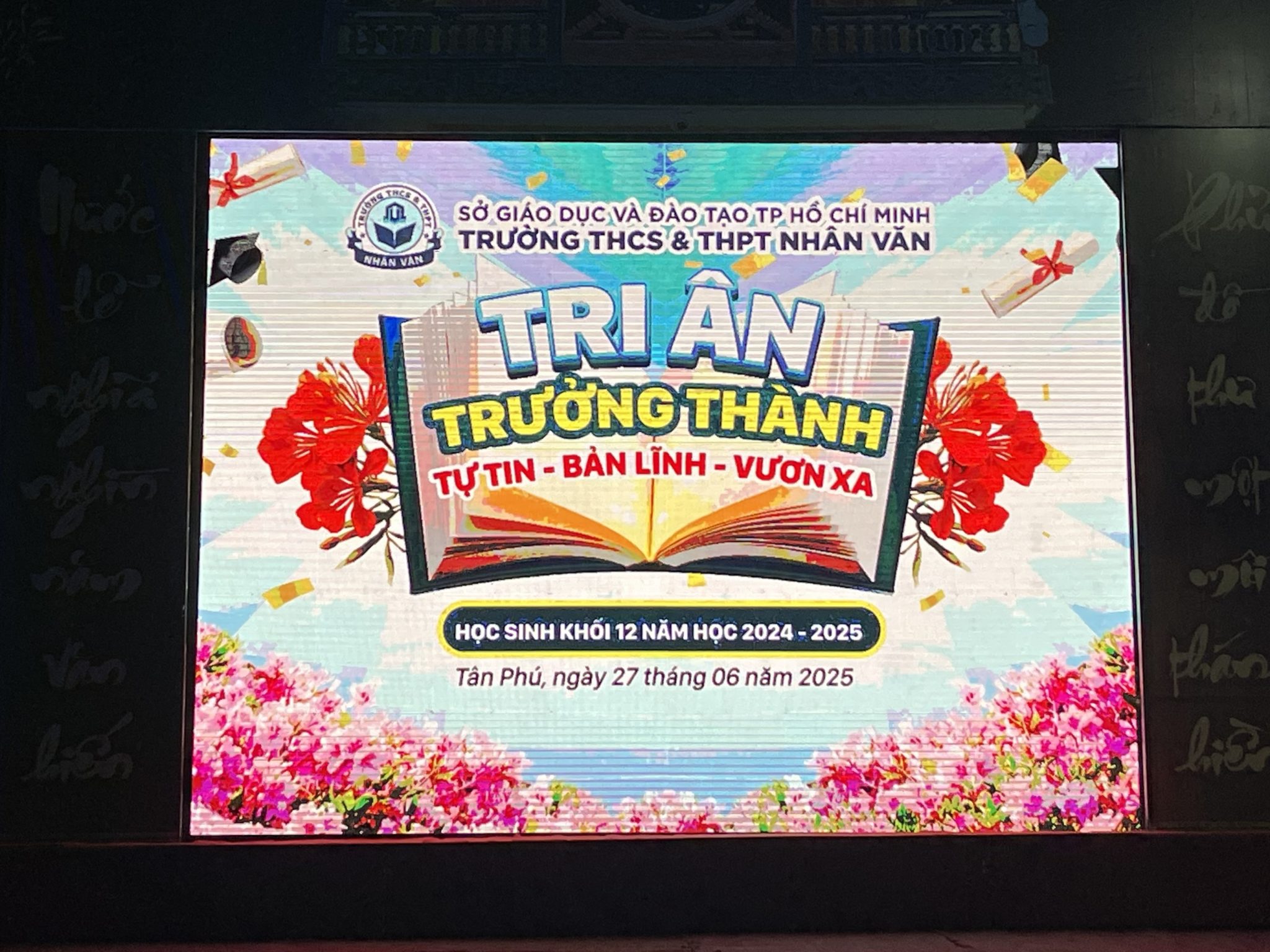 Sự kiện Lễ trưởng thành của Trường THCS & THPT Nhân Văn